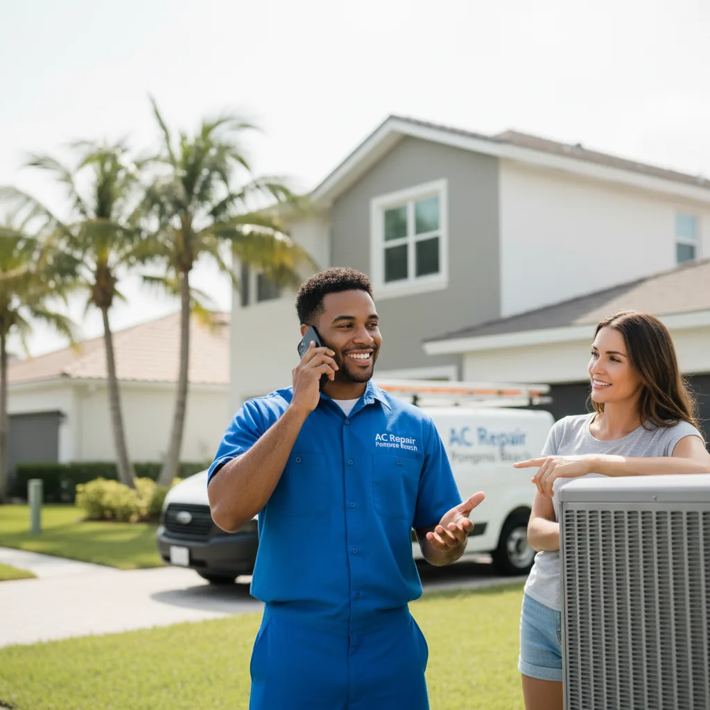 AC Repair Pompano Beach customer support in East Springfield